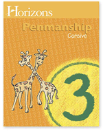 Horizons - JLP301 3rd Grade Penmanship Student Book