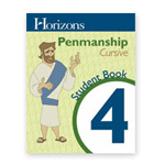 Horizons Penmanship Curriculum, 4th Grade Student Book