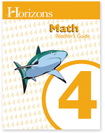 FREE SHIPPING - Horizons - JMT040 4th Grade Math Teacher Handbook