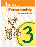 Horizons - JPT030 3rd Grade Penmanship Teacher Handbook