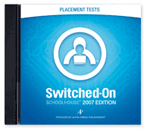 Alpha Omega Switched-On Schoolhouse Diagnostic Tests Grades 3 to 9 Complete CD ROM 2008 Edition