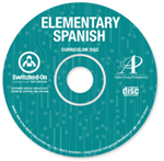 FREE SHIPPING - Alpha Omega Switched-On Schoolhouse Elementary Spanish Grades K to 6 Complete CD ROM 2008 Edition