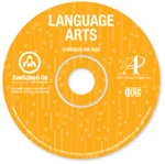 FREE SHIPPING - Alpha Omega Switched-On Schoolhouse 12, Language Arts CD ROM 2008 Edition