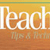 The Weaver Curriculum - Teaching Tips and Techniques