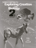 Biology, Exploring Creation with, 2nd Ed.- Solutions Manual