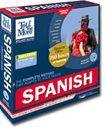 FREE SHIPPING - Auralog 6-005-123 TeLL me More Spanish Intelligent Solution (Beginner-Intermediate-Advanced) PC CD-ROM
