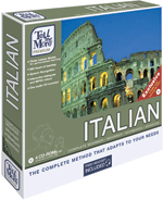 FREE SHIPPING - Auralog HS-004-1234 TeLL me More Italian Homeschool Version (Complete Beginner-Beginner-Intermediate-Advanced)