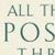 All Things Are Possible through Prayer