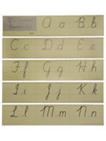 Cursive Handwriting Charts