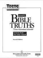 Grade 9 Bible Truths: Level C Tests (tests only; for 1 student)