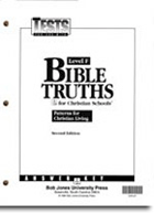 Grade 12 Bible Truths: Level F Tests Answer Key