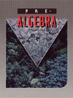 Pre-Algebra Student Text