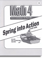 Math 4 Spring into Action Activity Book (consumable)