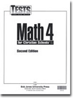 Math 4 Tests (tests only for 1 student)
