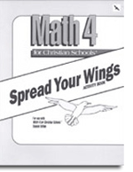 Math 4 Spread Your Wings Activity Book (consumable)