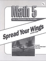 Math 5 Spread Your Wings Activity Book (consumable)
