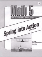 Math 5 Spring into Action Activity Book (consumable)