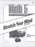 Math 5 Stretch Your Mind Activity Book (consumable)
