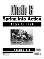 Math 6 Spring into Action Activity Book Answer Key