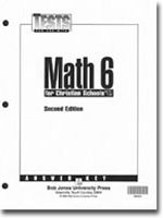 Math 6 Tests Answer Key
