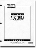 Pre-Algebra 8 Tests Answer Key