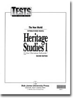 Heritage Studies 1 Tests (tests only for 1 student)