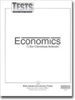 Economics 12 Tests (tests only for 1 student)
