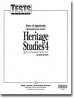Heritage Studies 4 Tests (tests only for 1 student)