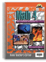 Math 4 Home Teachers Edition