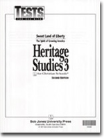 Heritage Studies 3 Tests (tests only for 1 student)