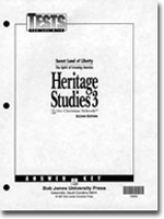 Heritage Studies 3 Tests Answer Key