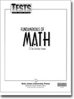 Fundamentals of Math 7 Tests (for one student)