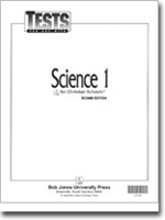 Science 1 Tests (tests only for 1 student)