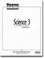 Science 3 Tests (tests only for 1 student)