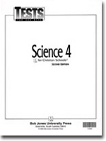 Science 4 Tests (tests only for 1 student)