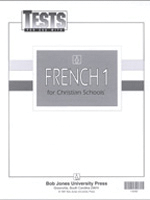 French 1 Tests (tests only; for 1 student)
