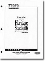 Heritage Studies 6 Tests Answer Key