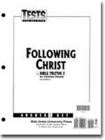 Bible Truths 3 Following Christ Tests Answer Key