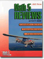 Math 5 Reviews Activity Book