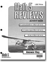 Math 5 Reviews Activity Book Answer Key