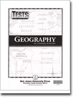 Geography 9 Tests (tests only for 1 student)
