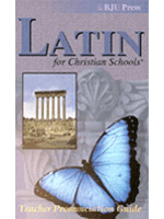 Latin Teacher Pronunciation Guide Cassette