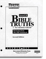 Grade 8 Bible Truths: Level B Tests Answer Key