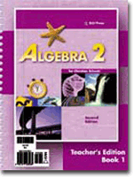 Algebra 2 Teachers Edition (2nd ed.)