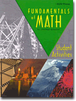 Fundamentals of Math 7 Student Activities