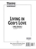 Living in Gods Love Tests (tests only; for 1 student)