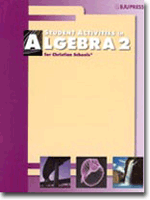 Algebra 2 Student Activities (for use with 2nd ed.)