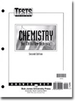 Chemistry 11 Tests Answer Key (for use with 2nd ed.)