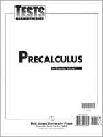 Precalculus Tests (for 1 student)