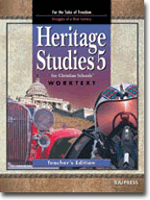 Heritage Studies 5 Worktext Teachers Edition (2nd ed.)